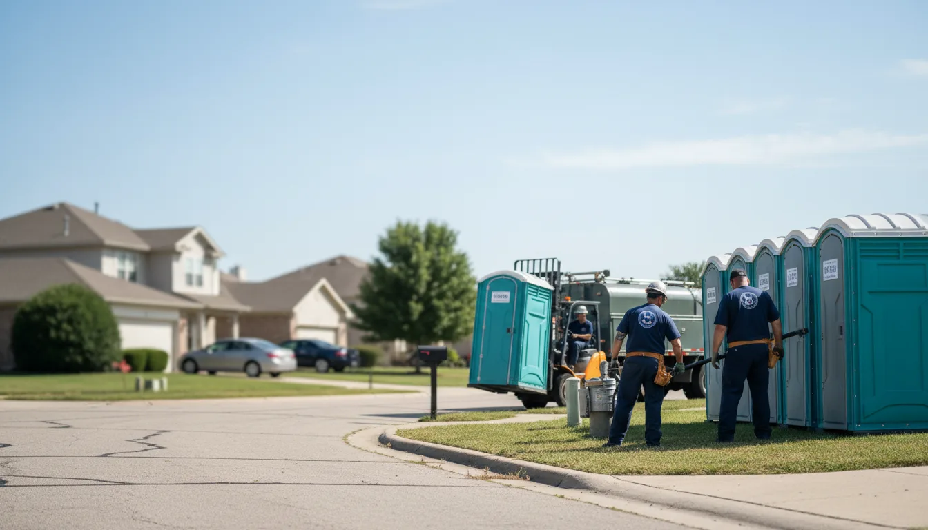 Porta Potty Rental in Monroe Center, IL near me